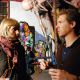 The presentation of the mural, Metelkova mesto
