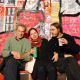 The presentation of the mural, Metelkova mesto