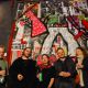 The presentation of the mural, Metelkova mesto