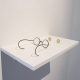 Sanela Jahić, Deregulated vision; old glasses, kaleidoscopic lens 11 x 4 x 13 cm, 2013. Photo by: Janez Pelko