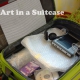 Post/Art in a suitcase